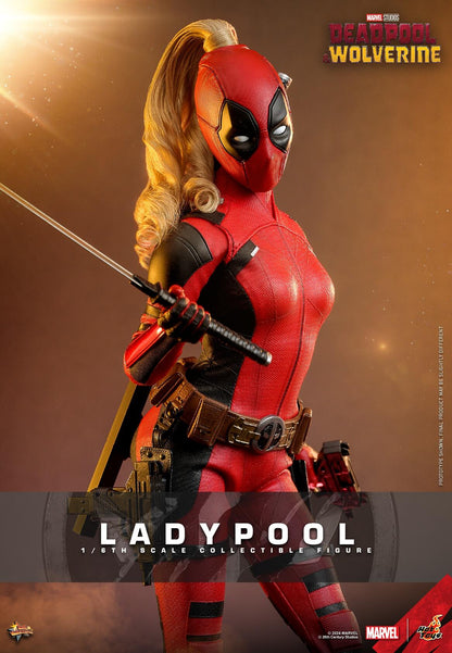 Ladypool - Marvel Deadpool & Wolverine Hot Toys Collectibles 1/6 Scale Action Figure