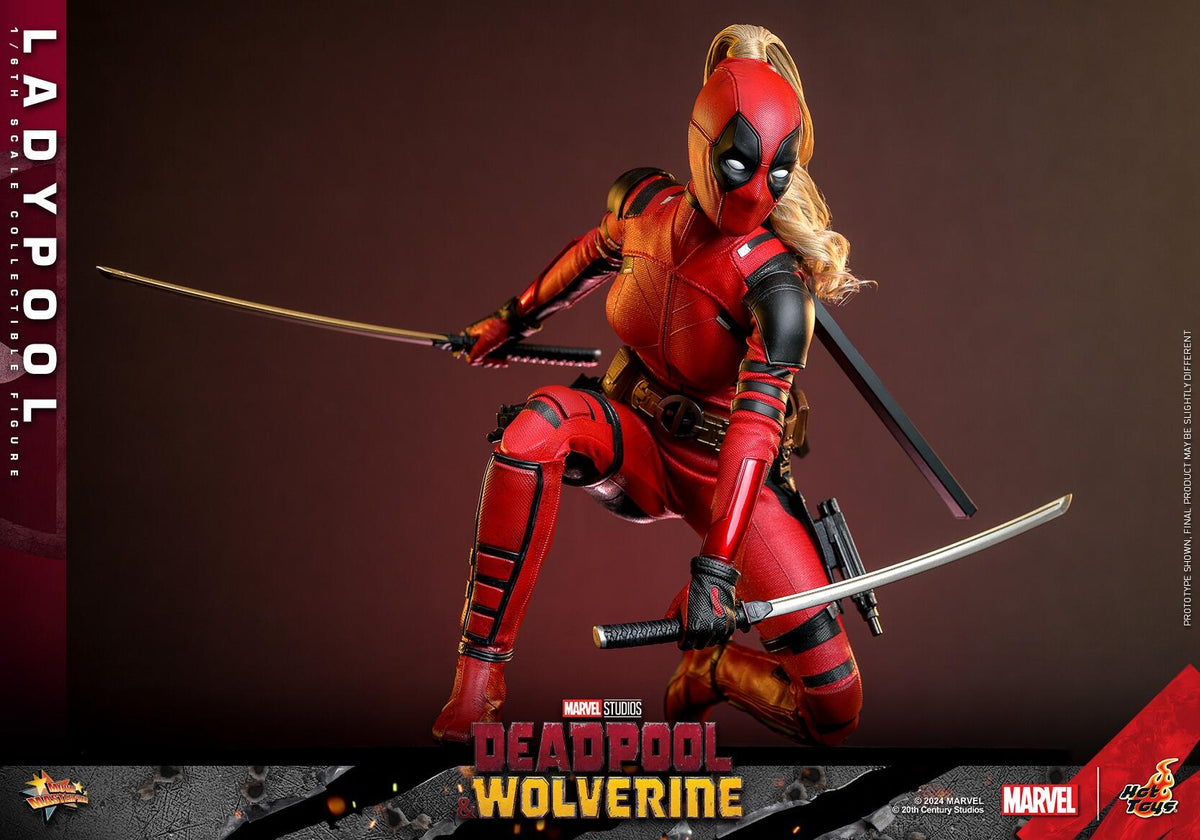 Ladypool - Marvel Deadpool & Wolverine Hot Toys Collectibles 1/6 Scale Action Figure