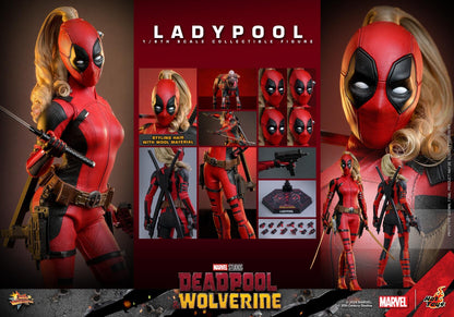 Ladypool - Marvel Deadpool & Wolverine Hot Toys Collectibles 1/6 Scale Action Figure