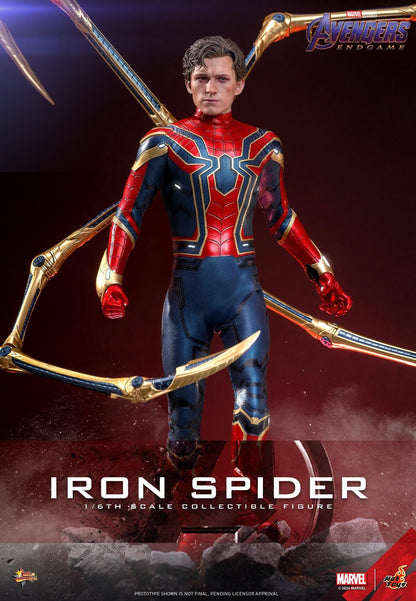 Iron Spider - Marvel Avengers: Endgame Hot Toys Collectibles 1/6 Scale Action Figure
