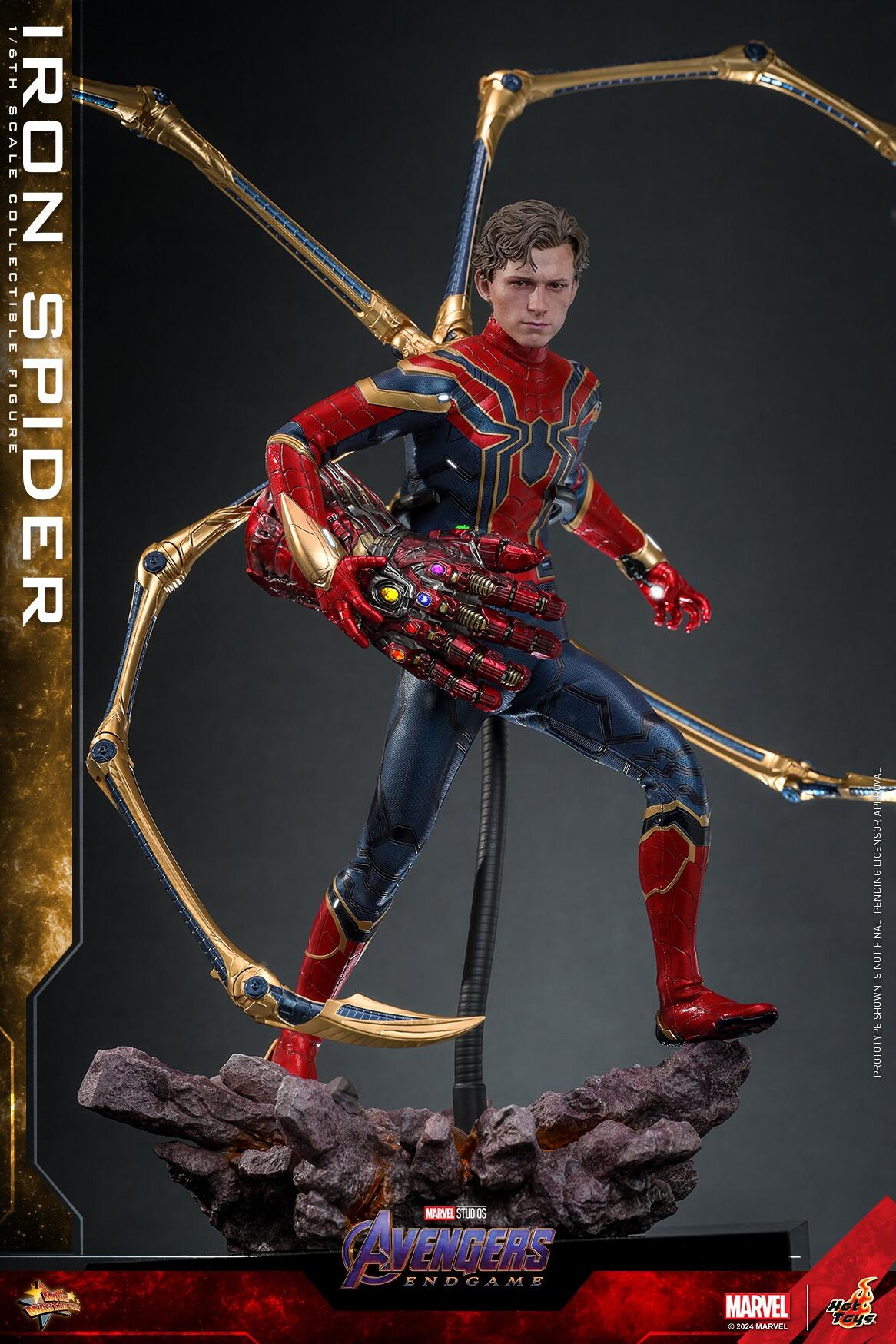 Iron Spider - Marvel Avengers: Endgame Hot Toys Collectibles 1/6 Scale Action Figure