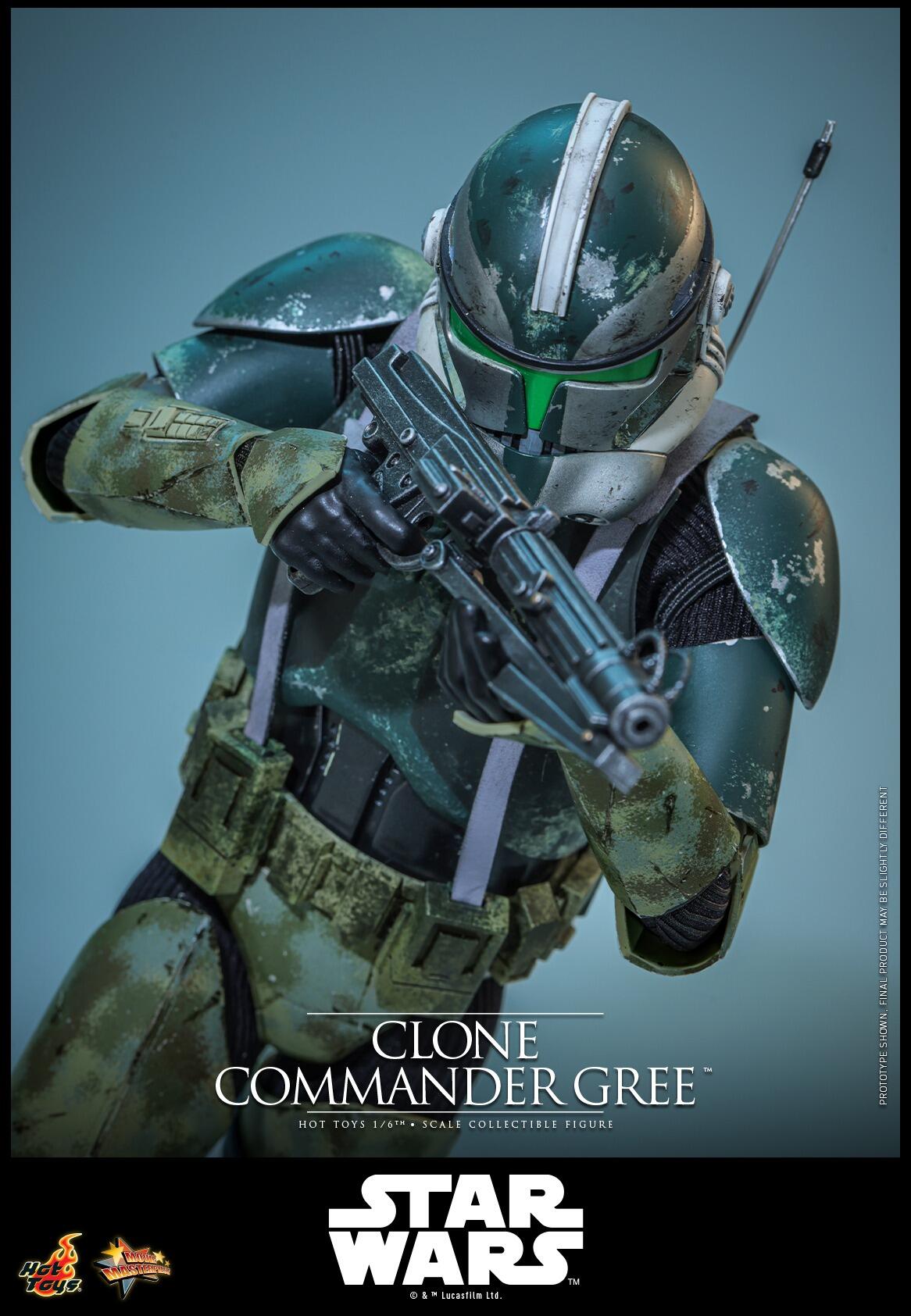 *PRE-ORDER Clone Commander Gree - Star Wars III: Revenge Of The Sith Hot Toys Collectibles 1/6 Scale Action Figure