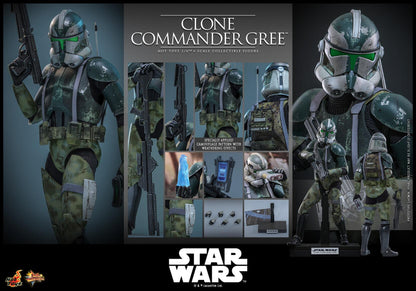 *PRE-ORDER Clone Commander Gree - Star Wars III: Revenge Of The Sith Hot Toys Collectibles 1/6 Scale Action Figure