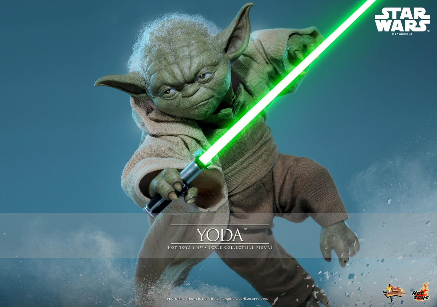 *PRE-ORDER Yoda - Star Wars III: Revenge Of The Sith Hot Toys Collectibles 1/6 Scale Action Figure