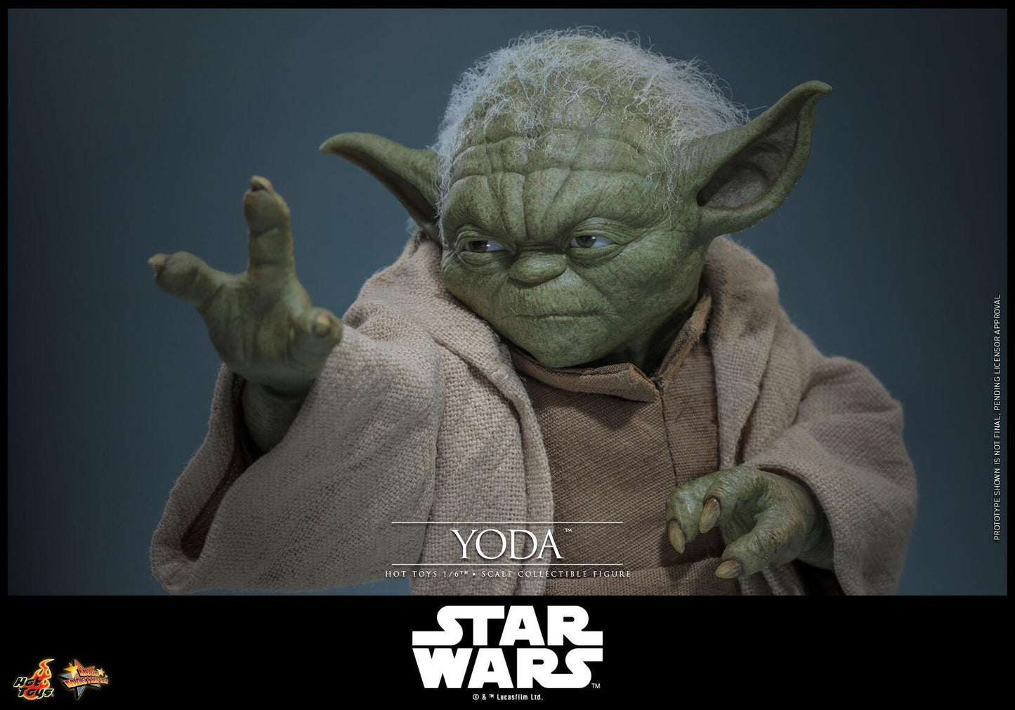 *PRE-ORDER Yoda - Star Wars III: Revenge Of The Sith Hot Toys Collectibles 1/6 Scale Action Figure