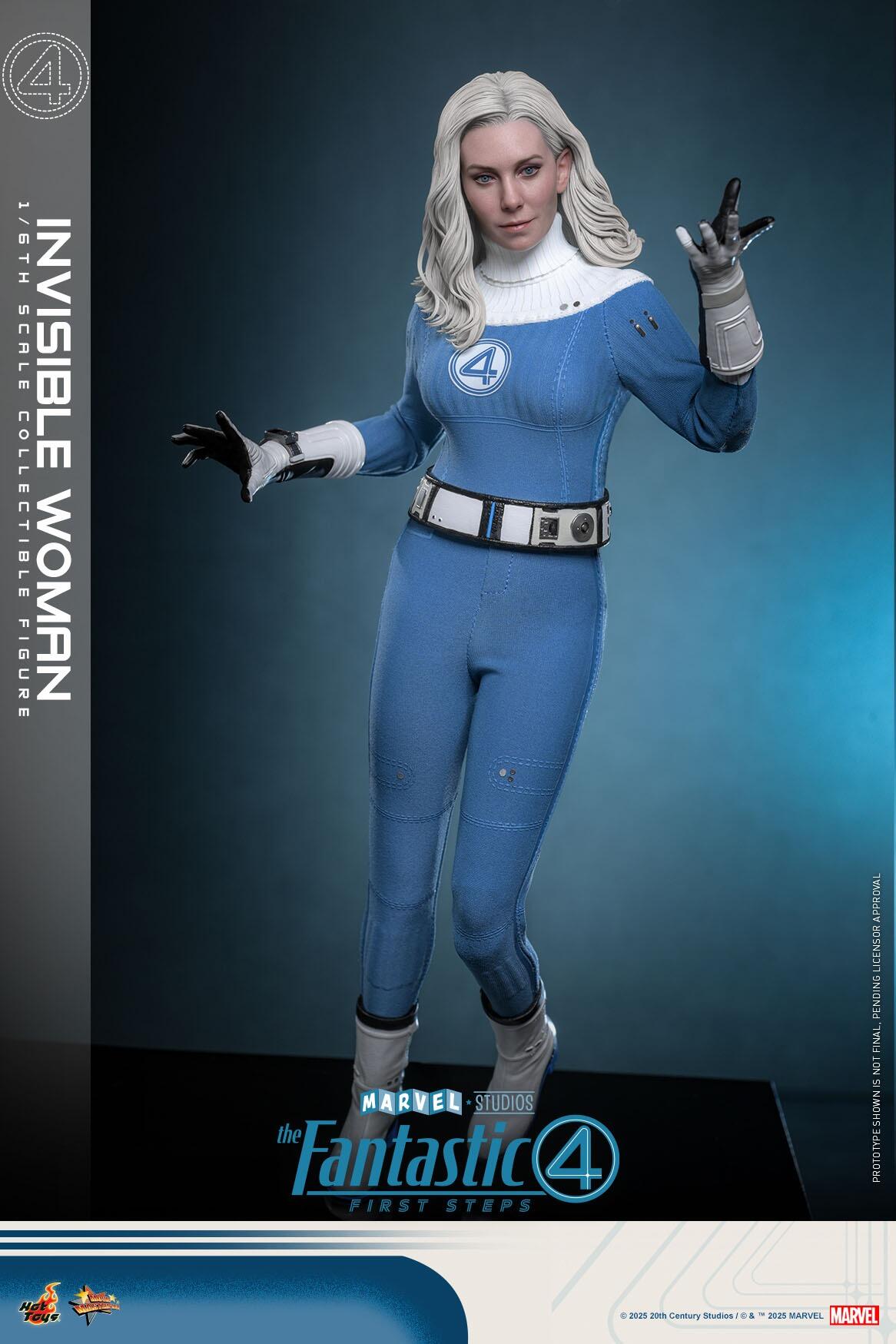 *PRE-ORDER Invisible Woman - Fantastic Four: First Steps Marvel Hot Toys Collectibles 1/6 Scale Action Figure