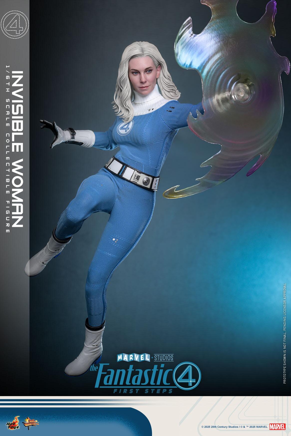 *PRE-ORDER Invisible Woman - Fantastic Four: First Steps Marvel Hot Toys Collectibles 1/6 Scale Action Figure