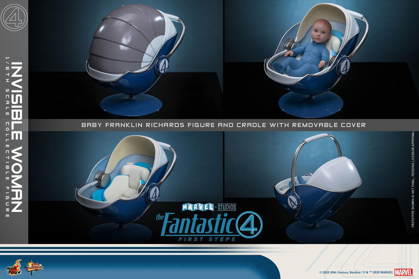 *PRE-ORDER Invisible Woman - Fantastic Four: First Steps Marvel Hot Toys Collectibles 1/6 Scale Action Figure