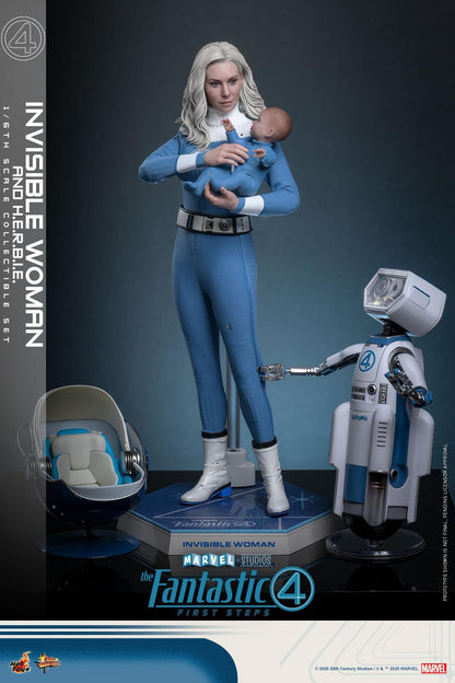 *PRE-ORDER Invisible Woman (With H.E.R.B.I.E.) - Fantastic Four: First Steps Marvel Hot Toys Collectibles 1/6 Scale Action Figure