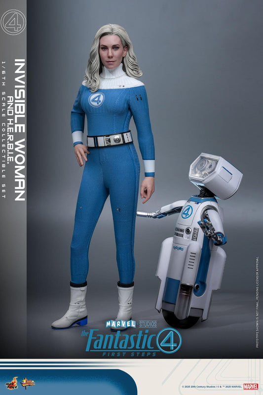 *PRE-ORDER Invisible Woman (With H.E.R.B.I.E.) - Fantastic Four: First Steps Marvel Hot Toys Collectibles 1/6 Scale Action Figure