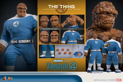 The Thing - Fantastic Four: First Steps Marvel Hot Toys Collectibles 1/6 Scale Action Figure