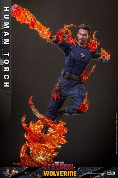 Human Torch - Marvel Deadpool & Wolverine Hot Toys Collectibles 1/6 Scale Action Figure
