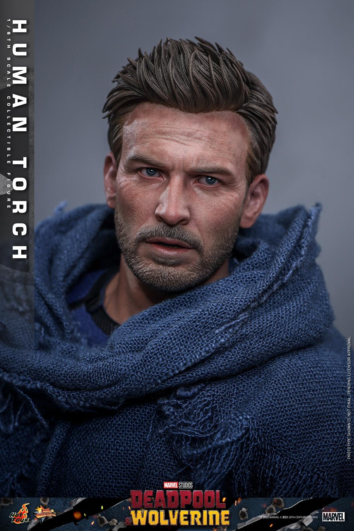 Human Torch - Marvel Deadpool & Wolverine Hot Toys Collectibles 1/6 Scale Action Figure