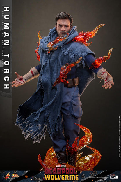 Human Torch - Marvel Deadpool & Wolverine Hot Toys Collectibles 1/6 Scale Action Figure