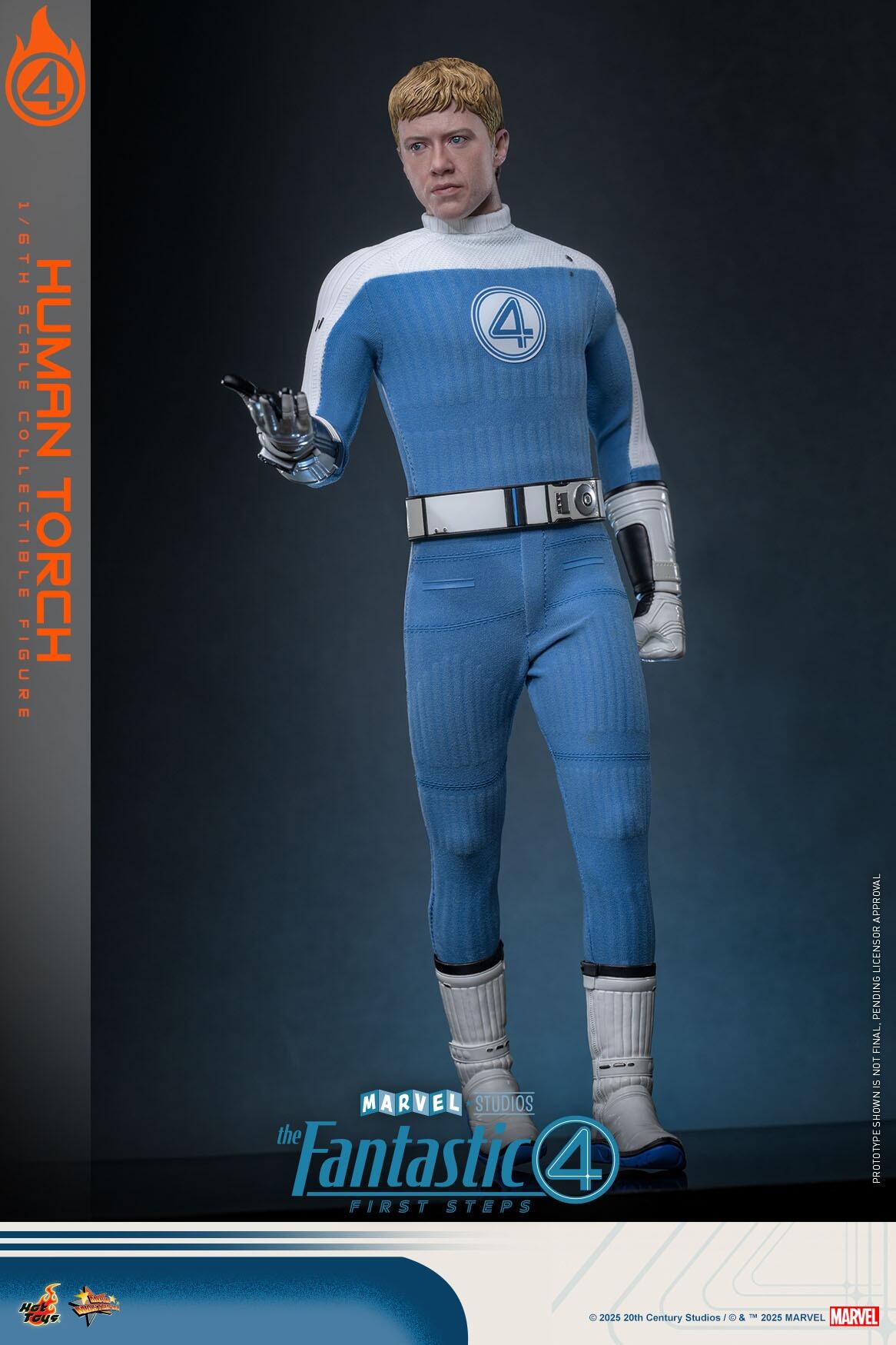 *PRE-ORDER Human Torch - Fantastic Four: First Steps Marvel Hot Toys Collectibles 1/6 Scale Action Figure