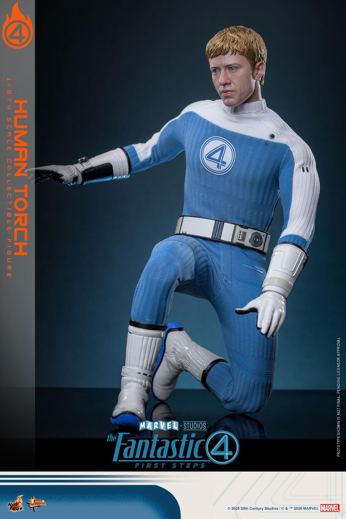 *PRE-ORDER Human Torch - Fantastic Four: First Steps Marvel Hot Toys Collectibles 1/6 Scale Action Figure