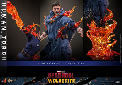 Human Torch - Marvel Deadpool & Wolverine Hot Toys Collectibles 1/6 Scale Action Figure