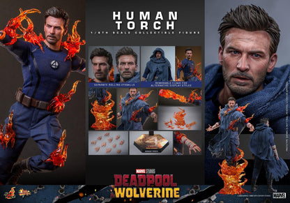 Human Torch - Marvel Deadpool & Wolverine Hot Toys Collectibles 1/6 Scale Action Figure