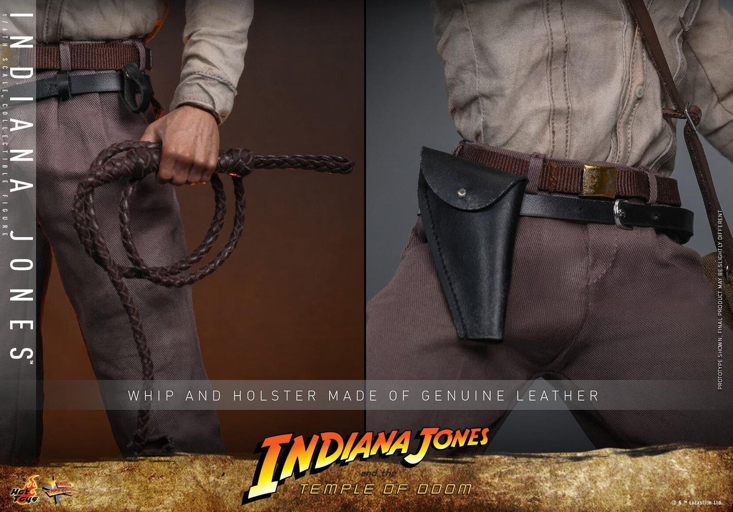 *PRE-ORDER Indiana Jones - Indiana Jones & The Temple Of Doom Hot Toys Collectibles 1/6 Scale Action Figure