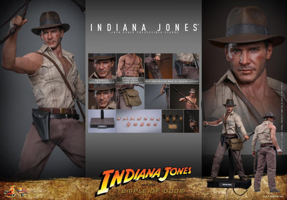 *PRE-ORDER Indiana Jones - Indiana Jones & The Temple Of Doom Hot Toys Collectibles 1/6 Scale Action Figure