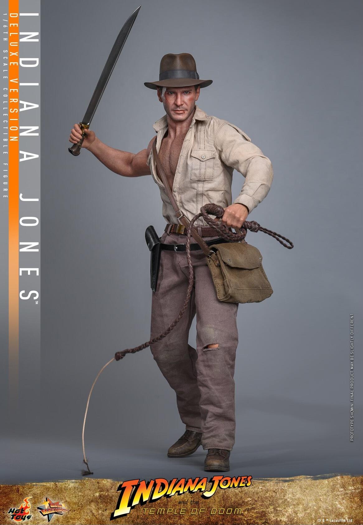 *PRE-ORDER Indiana Jones (Deluxe) - Indiana Jones & The Temple Of Doom Hot Toys Collectibles 1/6 Scale Action Figure