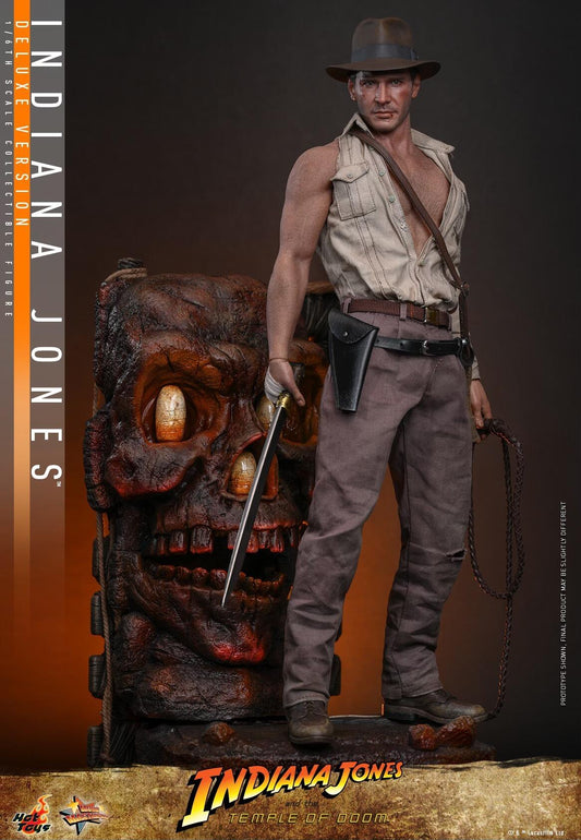 *PRE-ORDER Indiana Jones (Deluxe) - Indiana Jones & The Temple Of Doom Hot Toys Collectibles 1/6 Scale Action Figure