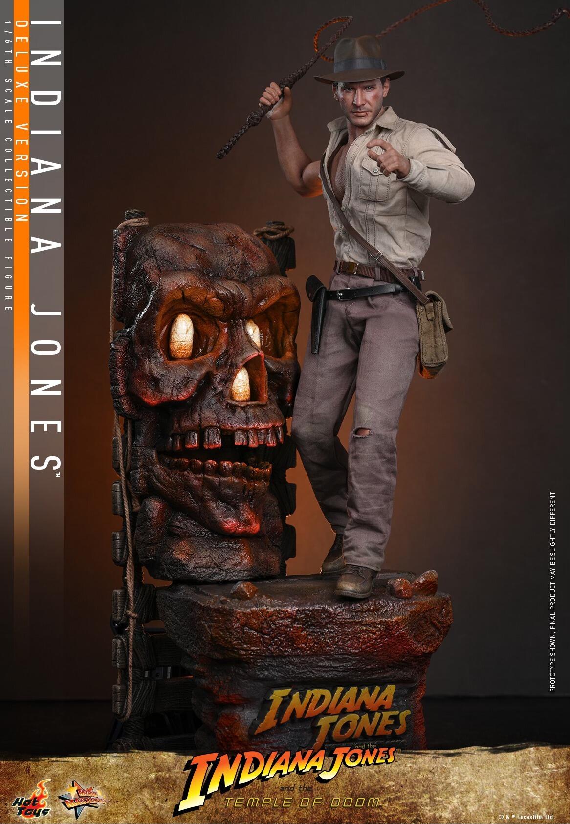 *PRE-ORDER Indiana Jones (Deluxe) - Indiana Jones & The Temple Of Doom Hot Toys Collectibles 1/6 Scale Action Figure