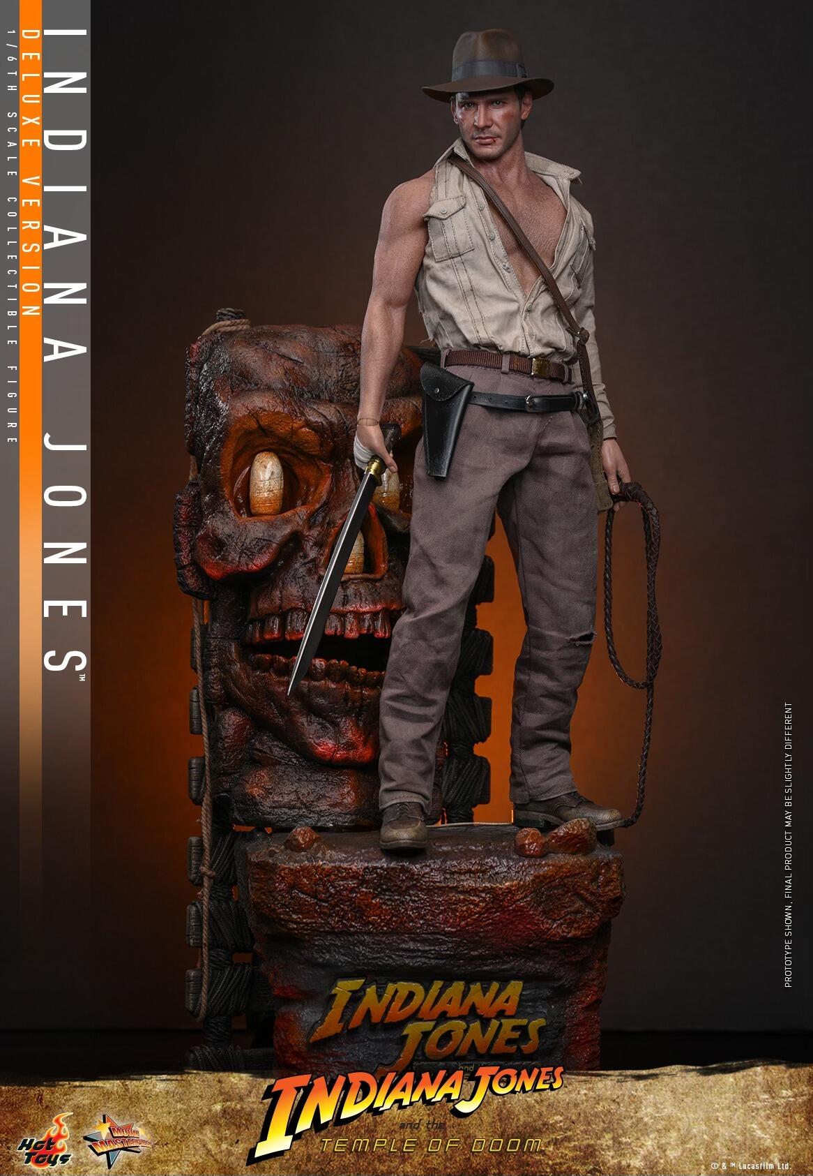 *PRE-ORDER Indiana Jones (Deluxe) - Indiana Jones & The Temple Of Doom Hot Toys Collectibles 1/6 Scale Action Figure