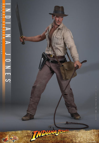 *PRE-ORDER Indiana Jones (Deluxe) - Indiana Jones & The Temple Of Doom Hot Toys Collectibles 1/6 Scale Action Figure