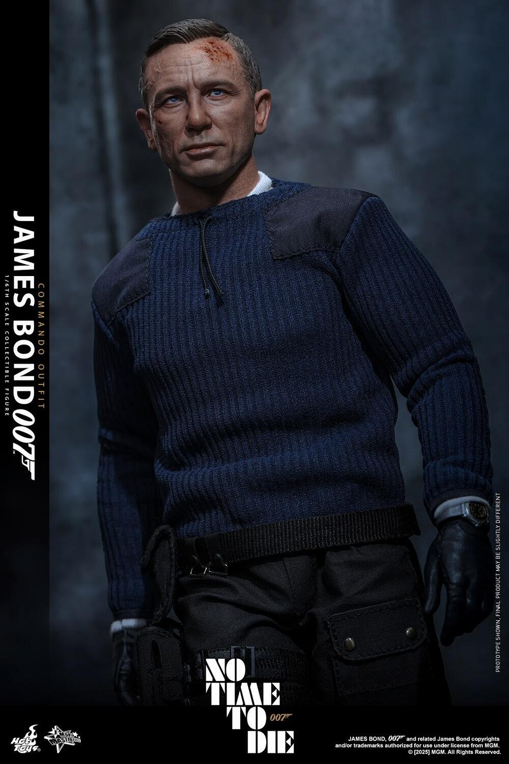 James Bond (Commando Outfit) - No Time To Die Hot Toys Collectibles 1/6 Scale Action Figure
