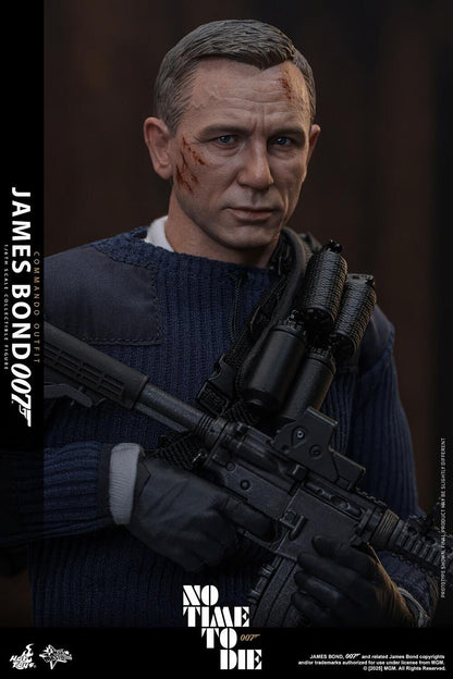 James Bond (Commando Outfit) - No Time To Die Hot Toys Collectibles 1/6 Scale Action Figure