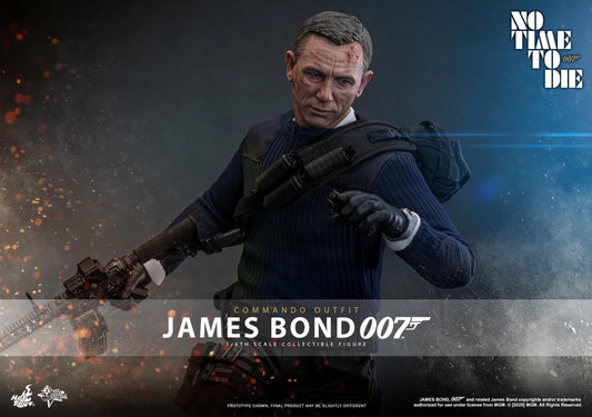 James Bond (Commando Outfit) - No Time To Die Hot Toys Collectibles 1/6 Scale Action Figure