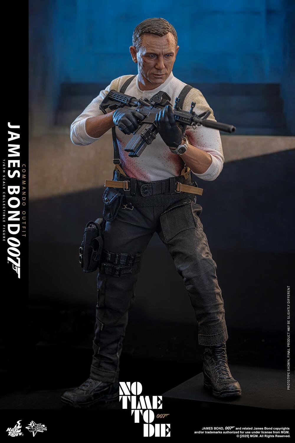 James Bond (Commando Outfit) - No Time To Die Hot Toys Collectibles 1/6 Scale Action Figure