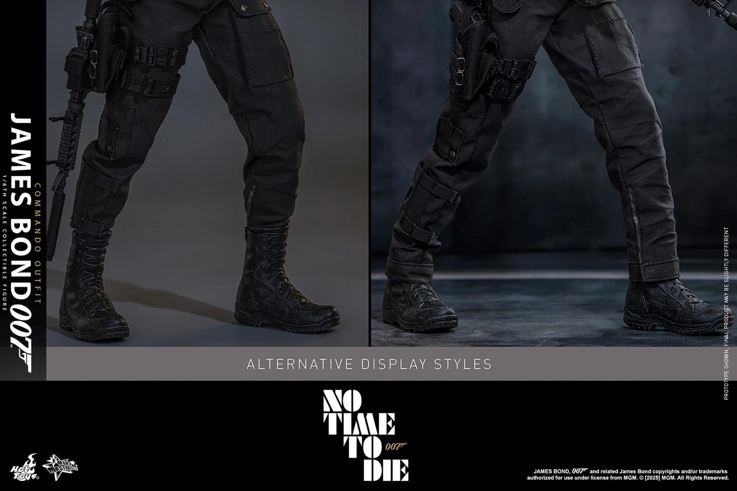 James Bond (Commando Outfit) - No Time To Die Hot Toys Collectibles 1/6 Scale Action Figure