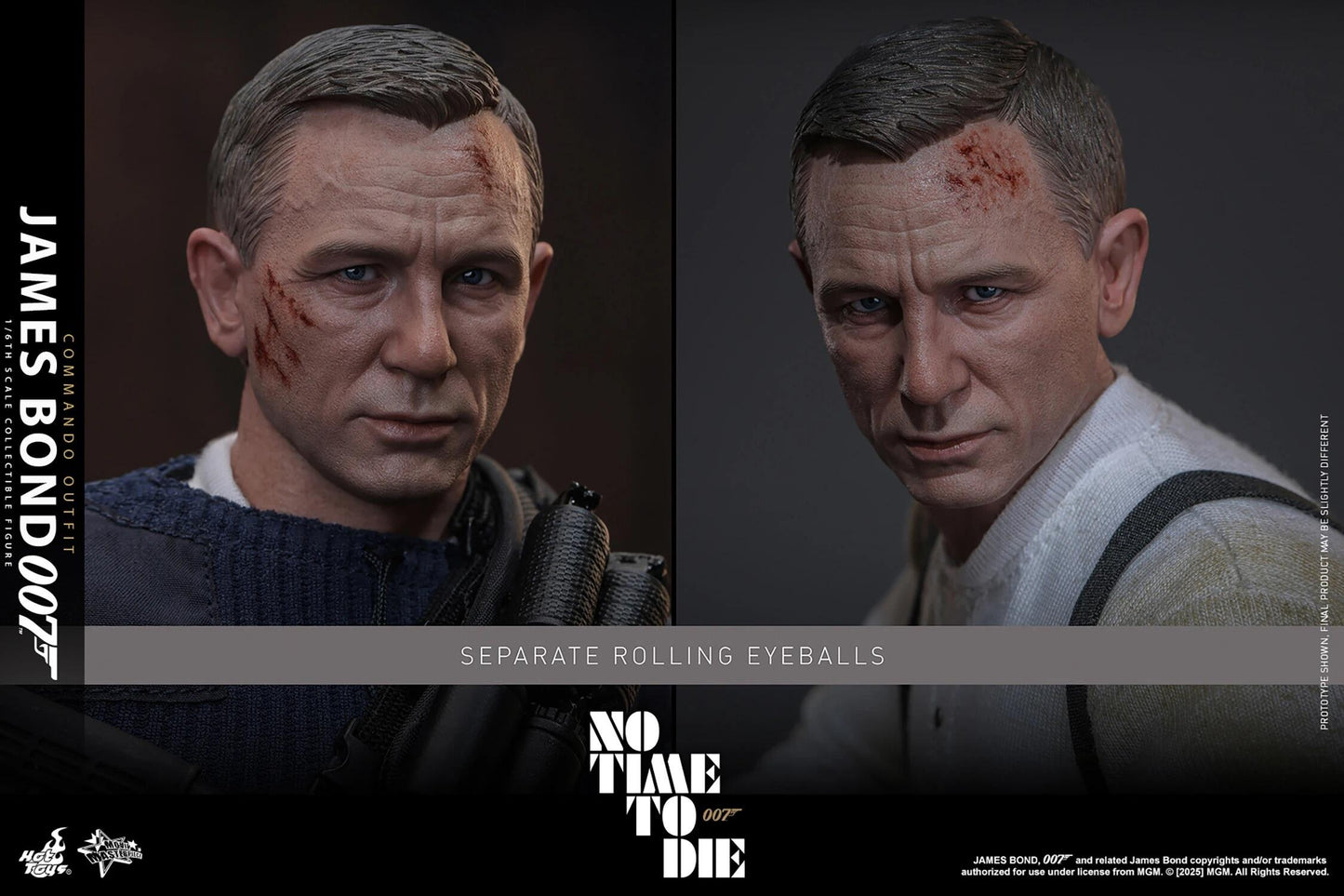 James Bond (Commando Outfit) - No Time To Die Hot Toys Collectibles 1/6 Scale Action Figure