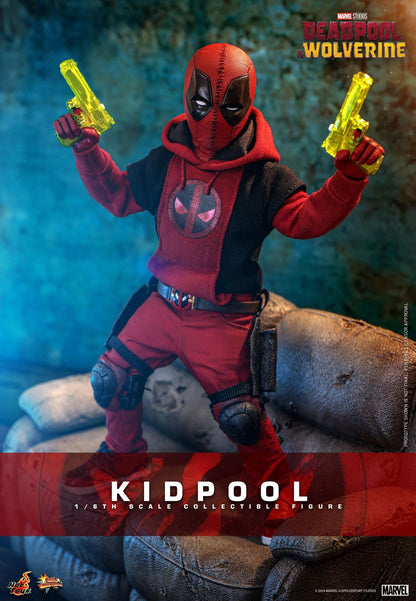 Kidpool - Marvel Deadpool & Wolverine Hot Toys Collectibles 1/6 Scale Action Figure