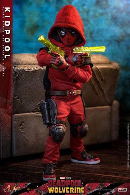 Kidpool - Marvel Deadpool & Wolverine Hot Toys Collectibles 1/6 Scale Action Figure