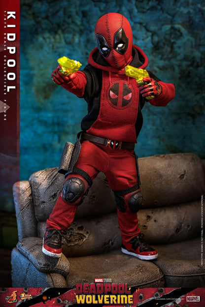Kidpool - Marvel Deadpool & Wolverine Hot Toys Collectibles 1/6 Scale Action Figure