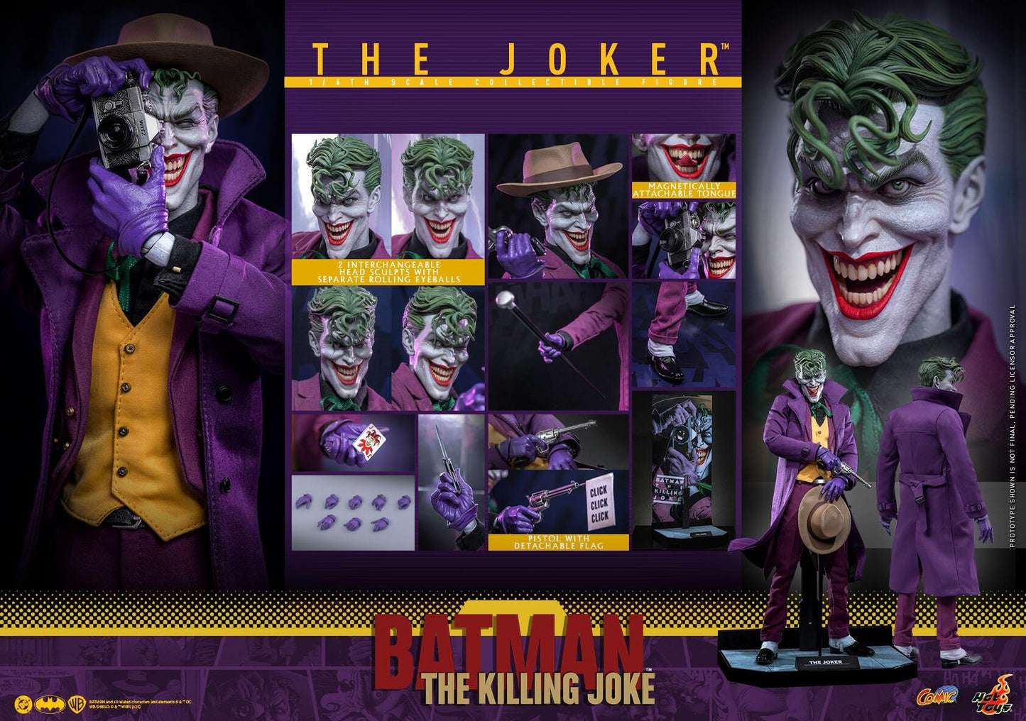*PRE-ORDER The Joker - DC Batman: Killing The Joke Hot Toys Collectibles 1/6 Scale Action Figure