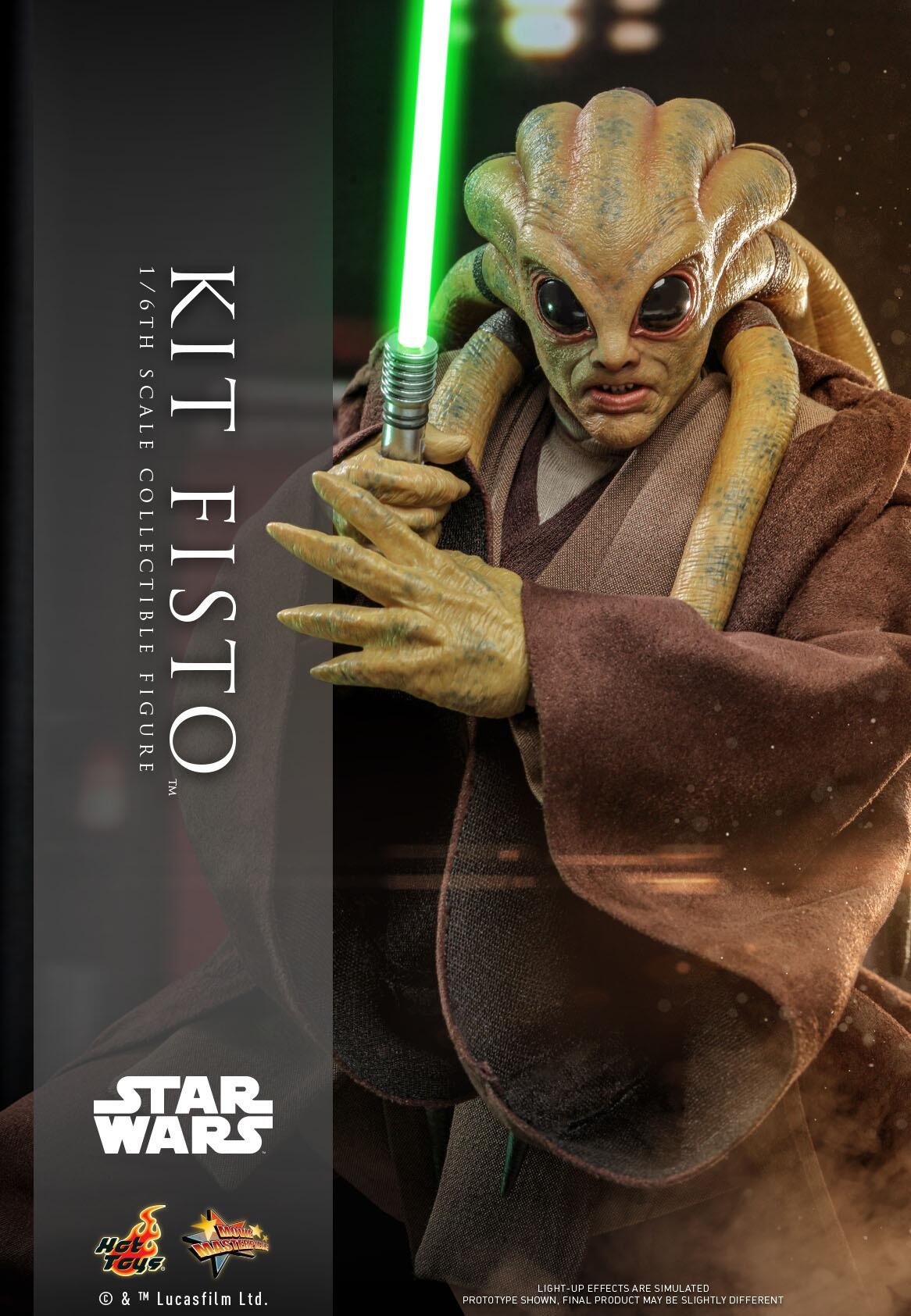 Kit Fisto - Star Wars: Revenge Of The Sith Hot Toys Collectibles 1/6 Scale Action Figure