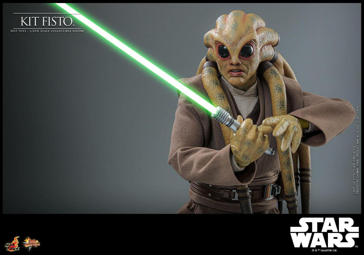 Kit Fisto - Star Wars: Revenge Of The Sith Hot Toys Collectibles 1/6 Scale Action Figure
