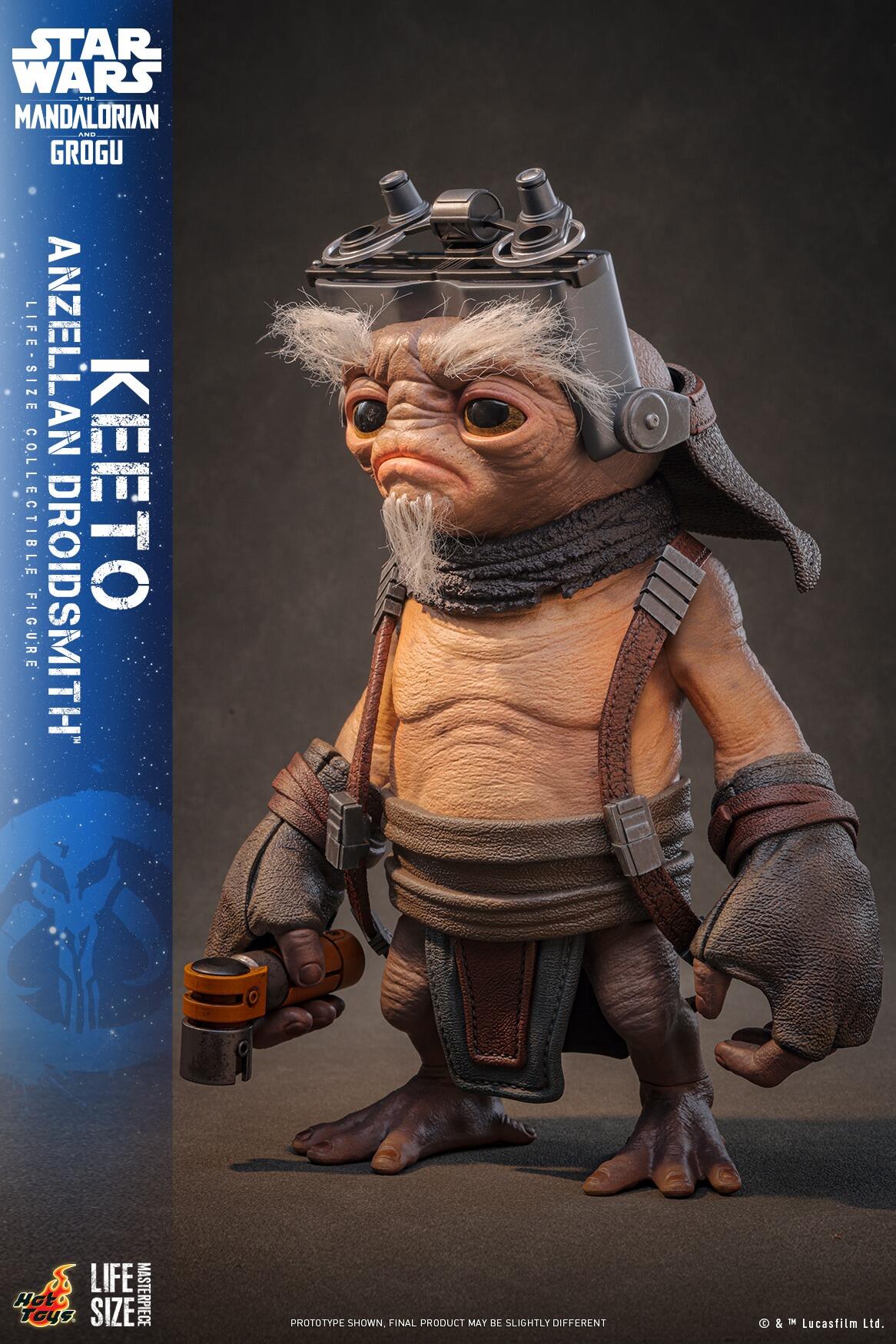 *PRE-ORDER Keeto (Life Size) - Star Wars: The Mandalorian & Grogu Hot Toys Collectibles 1/1 Scale Action Figure