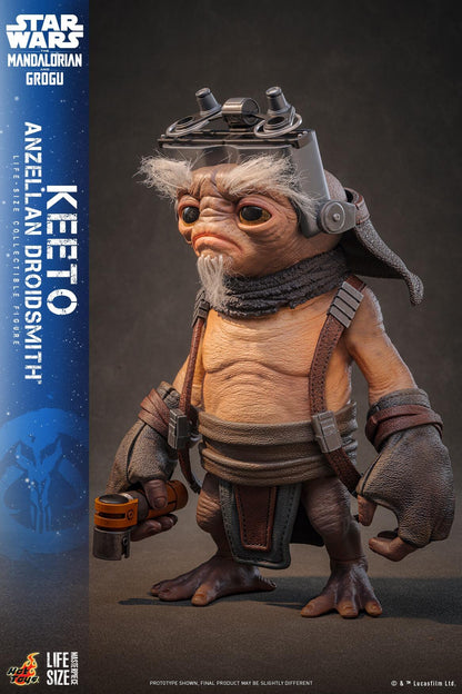 *PRE-ORDER Keeto (Life Size) - Star Wars: The Mandalorian & Grogu Hot Toys Collectibles 1/1 Scale Action Figure