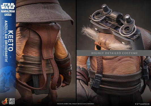 *PRE-ORDER Keeto (Life Size) - Star Wars: The Mandalorian & Grogu Hot Toys Collectibles 1/1 Scale Action Figure