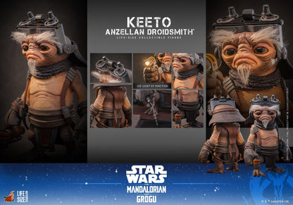 *PRE-ORDER Keeto (Life Size) - Star Wars: The Mandalorian & Grogu Hot Toys Collectibles 1/1 Scale Action Figure
