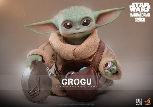 *PRE-ORDER Grogu (Life Size) - Star Wars: The Mandalorian & Grogu Hot Toys Collectibles 1/1 Scale Action Figure