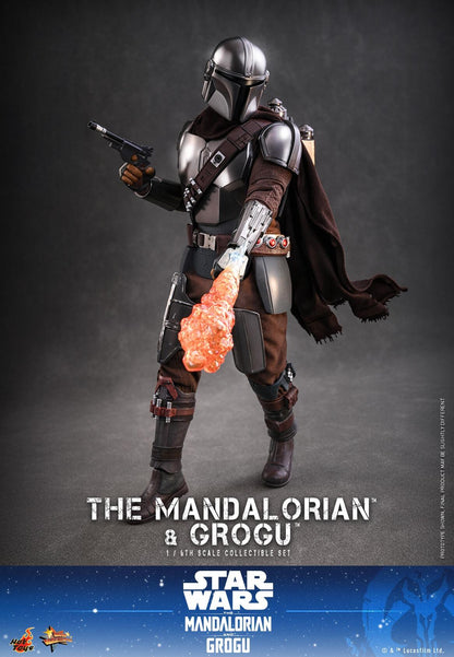 *PRE-ORDER The Mandalorian & Grogu - Star Wars: The Mandalorian & Grogu Hot Toys Collectibles 1/6th Scale Action Figure