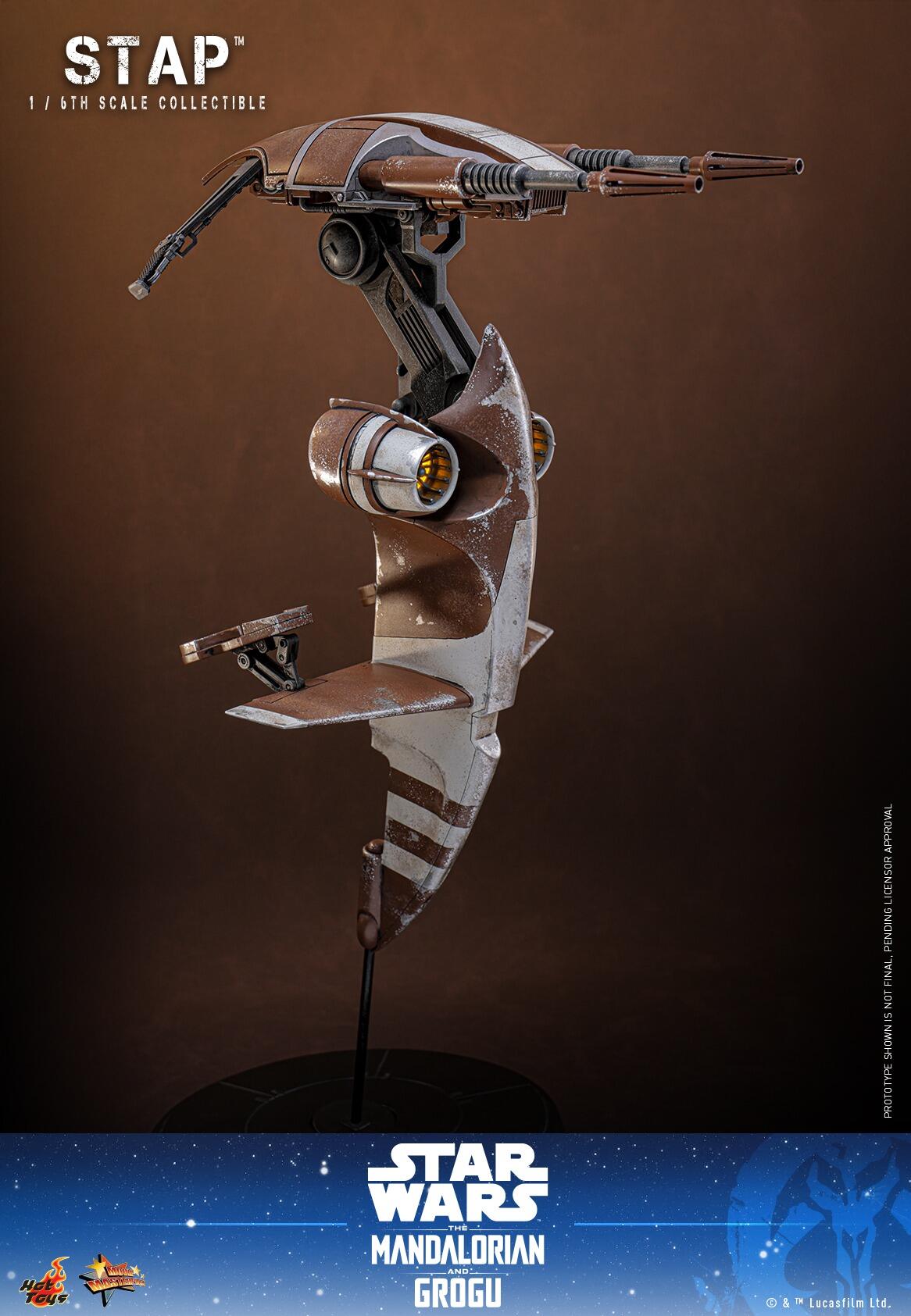 *PRE-ORDER STAP Speeder - Star Wars: The Mandalorian & Grogu Hot Toys Collectibles 1/6 Scale Action Figure