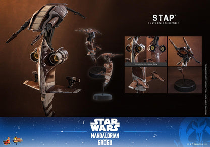 *PRE-ORDER STAP Speeder - Star Wars: The Mandalorian & Grogu Hot Toys Collectibles 1/6 Scale Action Figure