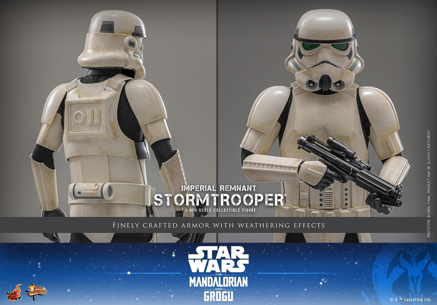 *PRE-ORDER Imperial Remnant Stormtrooper - Star Wars The Mandalorian & Grogu Hot Toys Collectibles 1/6 Scale Action Figure